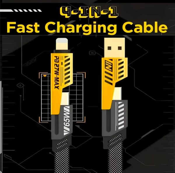 65W Max Super Fast Charging Cable – Lightning Speed Power Delivery