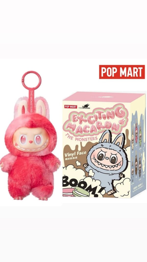 POP MART LABUBU THE MONSTERS TASTY MACARONS VINYL FACE SEALED CASE